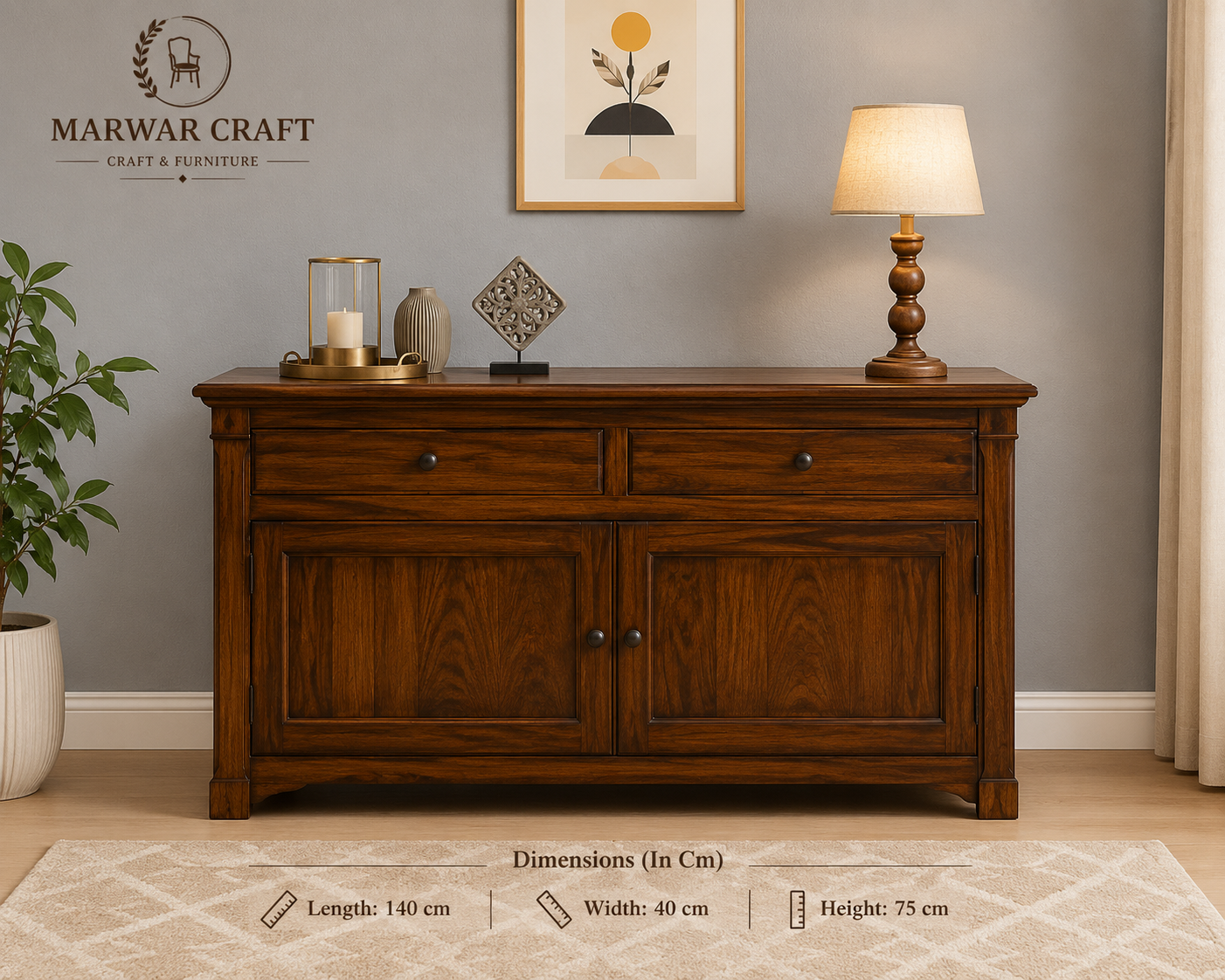 Modern Cabinet and Sideboards -Marwar Craft & Furniture