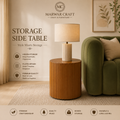 Buy Sloan Wooden Side Table - Side Table Online | Marwar Craft & Furniture