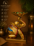 The Heritage Swan Grace – Handcrafted Metal Royal Hamsa Pen Holder &amp; Smartphone Stand