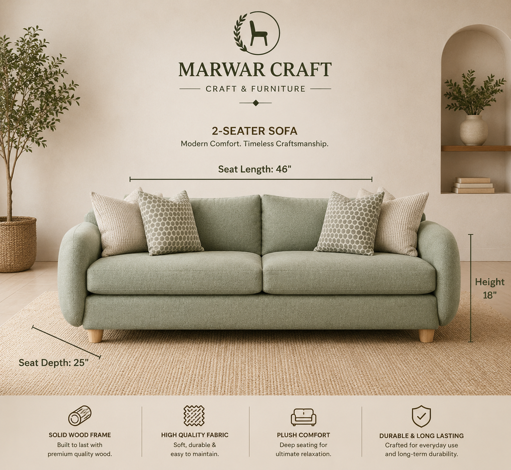The Encircle Luxury Sofa Set – Premium Boucle 3-Piece Living Room Set with Wrapped Wood Casing