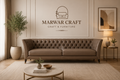 The Kingston Grand Chesterfield – Premium Vintage Tan Leather 3-Seater Royal Sofa