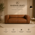 The Classic Lounge Accent Chair – Premium Cream Fabric Single-Seater Luxury Armchair